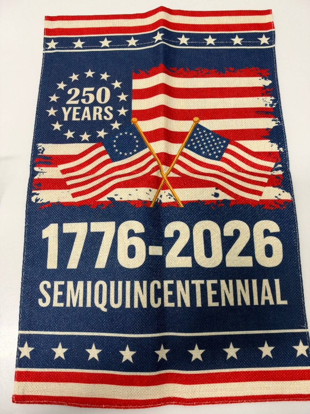 250 Yr Celebration Garden Flag